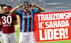 TRABZONSPOR İÇ SAHA LİDERİ!