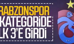 TRABZONSPOR İLK 3’TE...