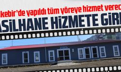 VAKFIKEBİR'DE GASİLHANE HİZMETE GİRDİ