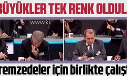 4 BÜYÜKLER TEK RENK OLDULAR