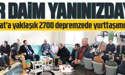 AKÇAABAT'A 2 BİN 700 DEPREMZEDE GELDİ