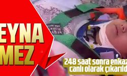 ALEYNA 248 SAAT SONRA KURTARILDI