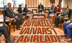 BÜYÜKELÇİ VAİVARS’I AĞIRLADI