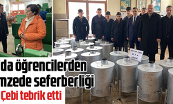 ÇEBİ, ÖĞRENCİLERİ TEBRİK ETTİ