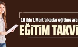 EĞİTİM TAKVİMİ