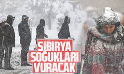 SİBİRYA SOĞUKLARI VURACAK