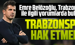 TRABZONSPOR ELENMEYİ HAK ETMEDİ