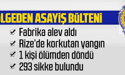 BÖLGEDEN ASAYİŞ HABERLERİ