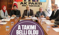 HİKMET AYAR’IN A TAKIMI BELLİ OLDU