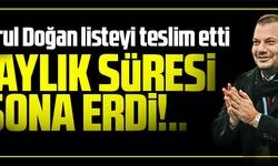 ÖN LİSTE SUNULDU