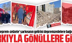 ŞARKIYLA GÖNÜLLERE GİRDİ