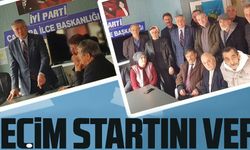 SEÇİM STARTINI VERDİ