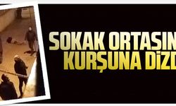 SOKAK ORTASINDA KURŞUNA DİZDİ