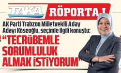 TECRÜBEMLE SORUMLULUK ALMAK İSTİYORUM