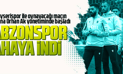 TRABZONSPOR SAHAYA İNDİ