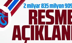 TRABZONSPOR’UN BORCU RESMEN AÇIKLANDI