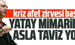 YATAY MİMARİDEN TAVİZ VERMEYECEĞİZ