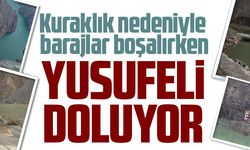 YUSUFELİ BARAJI DOLUYOR