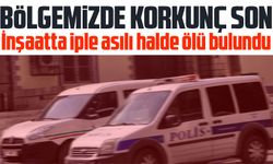 Samsun'da inşaatta iple asılı halde bulundu