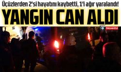 Bayburt'ta 3 ev, 6 ahır ve 4 samanlık yandı