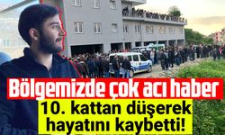 Giresun'da genç adam 10. kattan düşerek vefat etti!