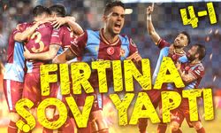 Trabzonspor şov yaptı!