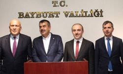 Milli Eğitim Bakanı Yusuf Tekin Bayburt’ta   