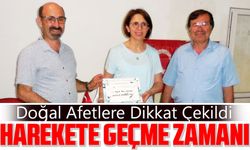 Trabzon'da doğal afetlere dikkat çekildi