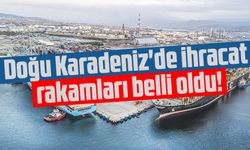 Doğu Karadeniz'de ihracat rakamları belli oldu!