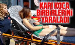 Karı koca birbirlerini bıçakladı