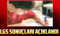 LGS sonuçları açıklandı