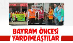 LÖSEV, bayram öncesi yardımlaştı