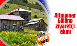 Altınpınar Gölüne ziyaretçi akını