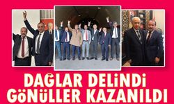 Dağlar delindi gönüller kazanıldı