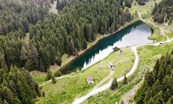 Artvin’de bulunan Balık gölü ilgi çekiyor