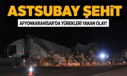 Alkollü kamyonet sürücüsünün çarptığı astsubay Mustafa Tatlı şehit oldu