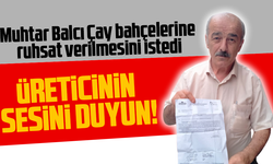 Ali Balcı ruhsatsız bahçelere cüzdan istedi