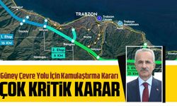 Güney Çevre Yolu İçin Kamulaştırma Kararı