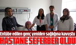 Entübe edilen genç yeniden sağlığına kavuştu