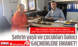 Şehrin yaşlı ve çocukları bakıcı göçmenlere emanet!