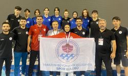 Trabzon Büyükşehir sporcusu Hiranur Bayraktar gururlandırdı