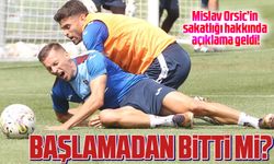 Mislav Orsic’in sakatlığı hakkında açıklama geldi!