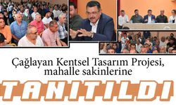 Çağlayan Kentsel Tasarım Projesi, mahalle sakinlerine tanıtıldı