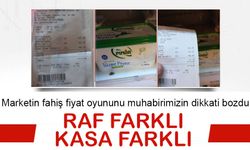 Raflarla kasa arasında ciddi uçurumlar var