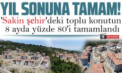 'Sakin Şehir'deki toplu konutun 8 ayda yüzde 80'i tamamlandı