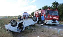 Samsun’da Tır ile otomobil çarpıştı