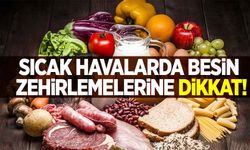 Gıda zehirlenmesine dikkat