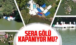 Sera Gölü’nde deniz bisikletlerine yasak geldi