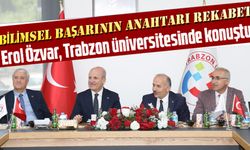 Erol Özvar, Trabzon üniversitesinde konuştu