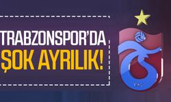 Trabzonspor'da bir ayrılık daha!